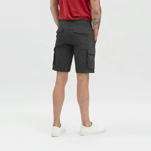 21SS[지아니루포]슬림바이커 ORLANDO 카고반바지(BK)