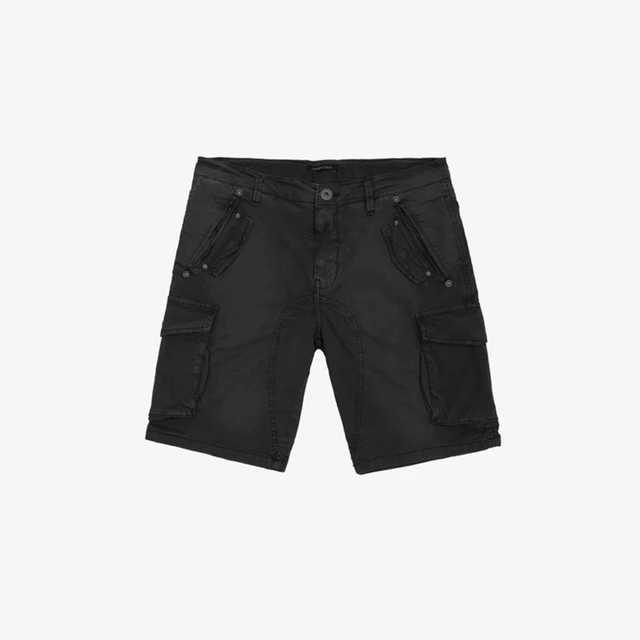 21SS[지아니루포]슬림바이커 ORLANDO 카고반바지(BK)