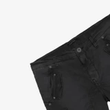 21SS[지아니루포]슬림바이커 ORLANDO 카고반바지(BK)